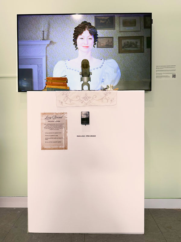Lizzy Bennet – Interactive AI Avatar