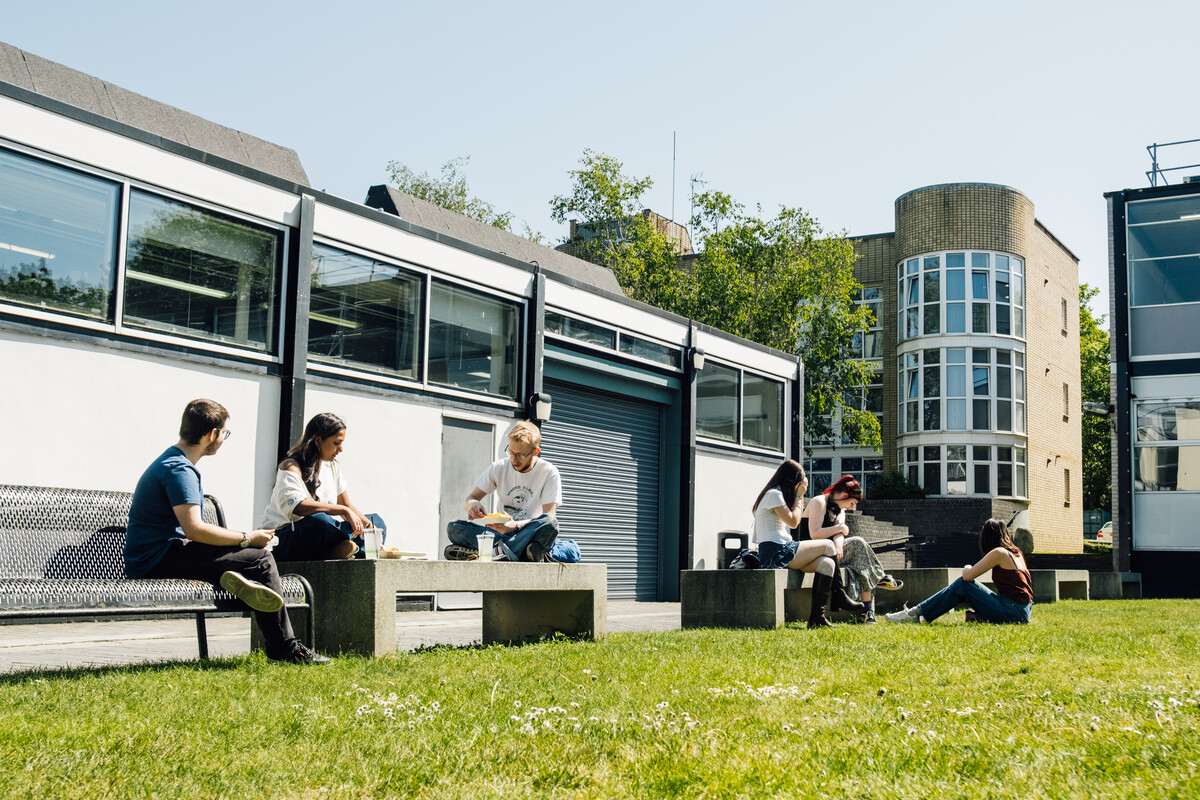 Students on Campus, Canterbury