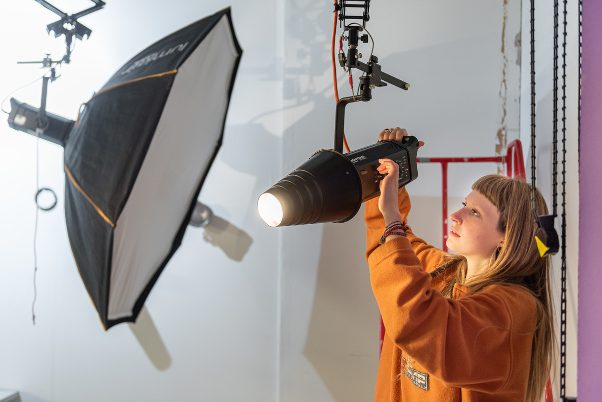 Photography studio, UCA Farnham