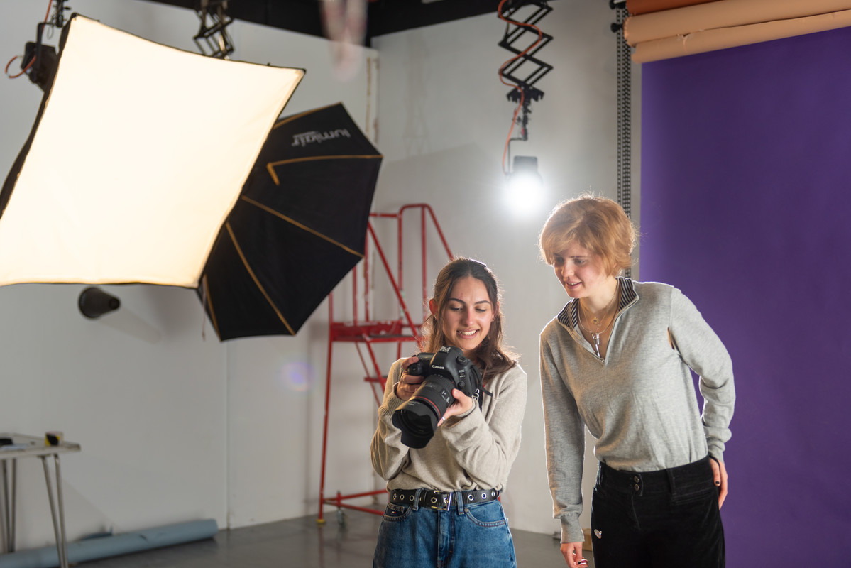 Photography studio, UCA Farnham
