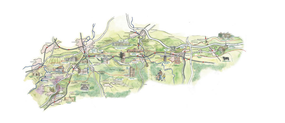 Crafts Study Centre Craft Report 2020 Surrey Hills map crop 600 x 260