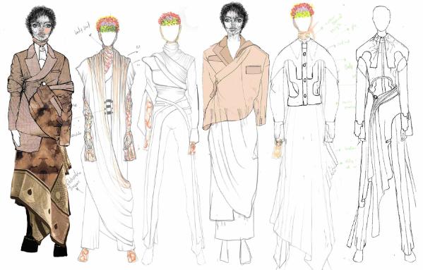 Two UCA students win at Graduate Fashion Week awards Nadiya Sharif