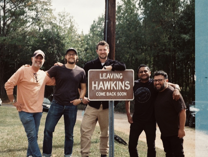 Behind-the-scenes shooting of 'Stranger Things' Experience promo film. Directed by Will McGregor and starring Mille Bobby-Bongiovi