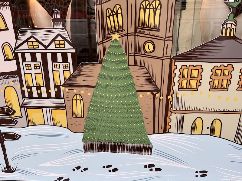 Designed by Alana Bailey, BA Illustration Loncherie in Downing Street in Farnham Designed by Alana Bailey, BA Illustration Loncherie in Downing Street in Farnham