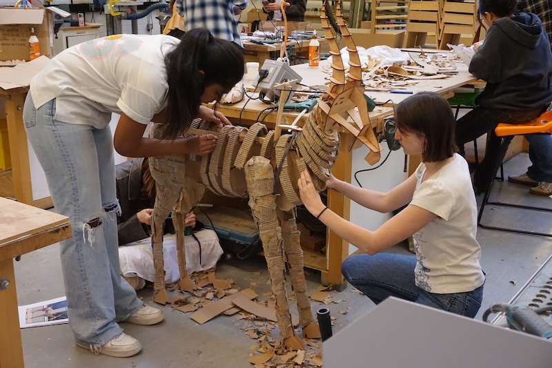 Making the gazelle