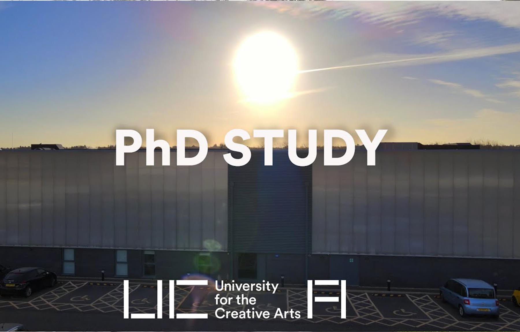 PhD study at UCA video