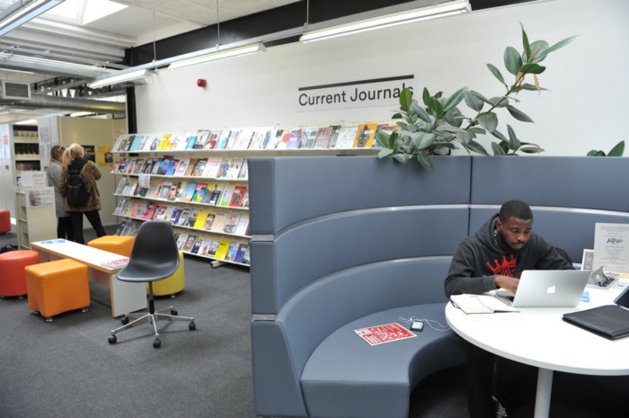 Give yourself a change of scene and study in your campus library