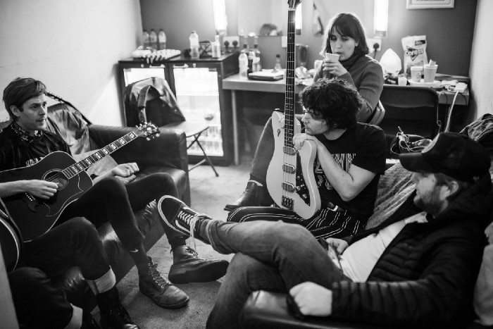 The Amazons backstage @shotbyphox