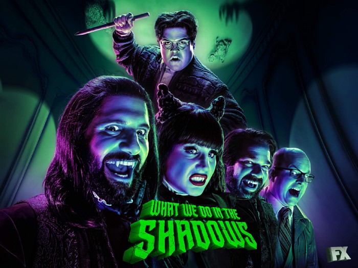 The official poster for What We Do In The Shadows, made by FX