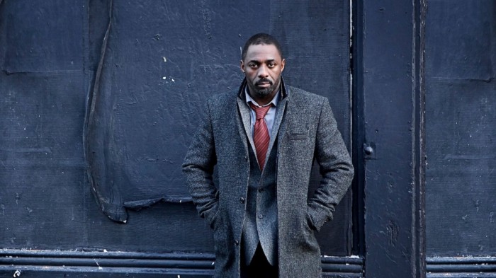 Luther’s titular character, DCI John Luther, played by Idris Elba. Picture by the BBC
